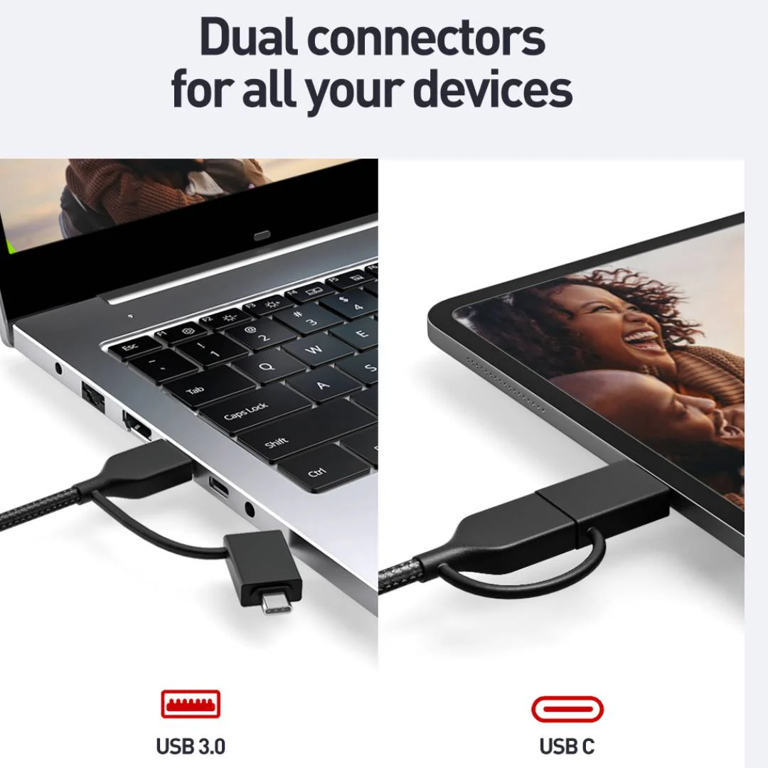 Dual USB 4-in-1 Card Reader | SD/TF/MS/CF | Ethereal D4 - Image 5