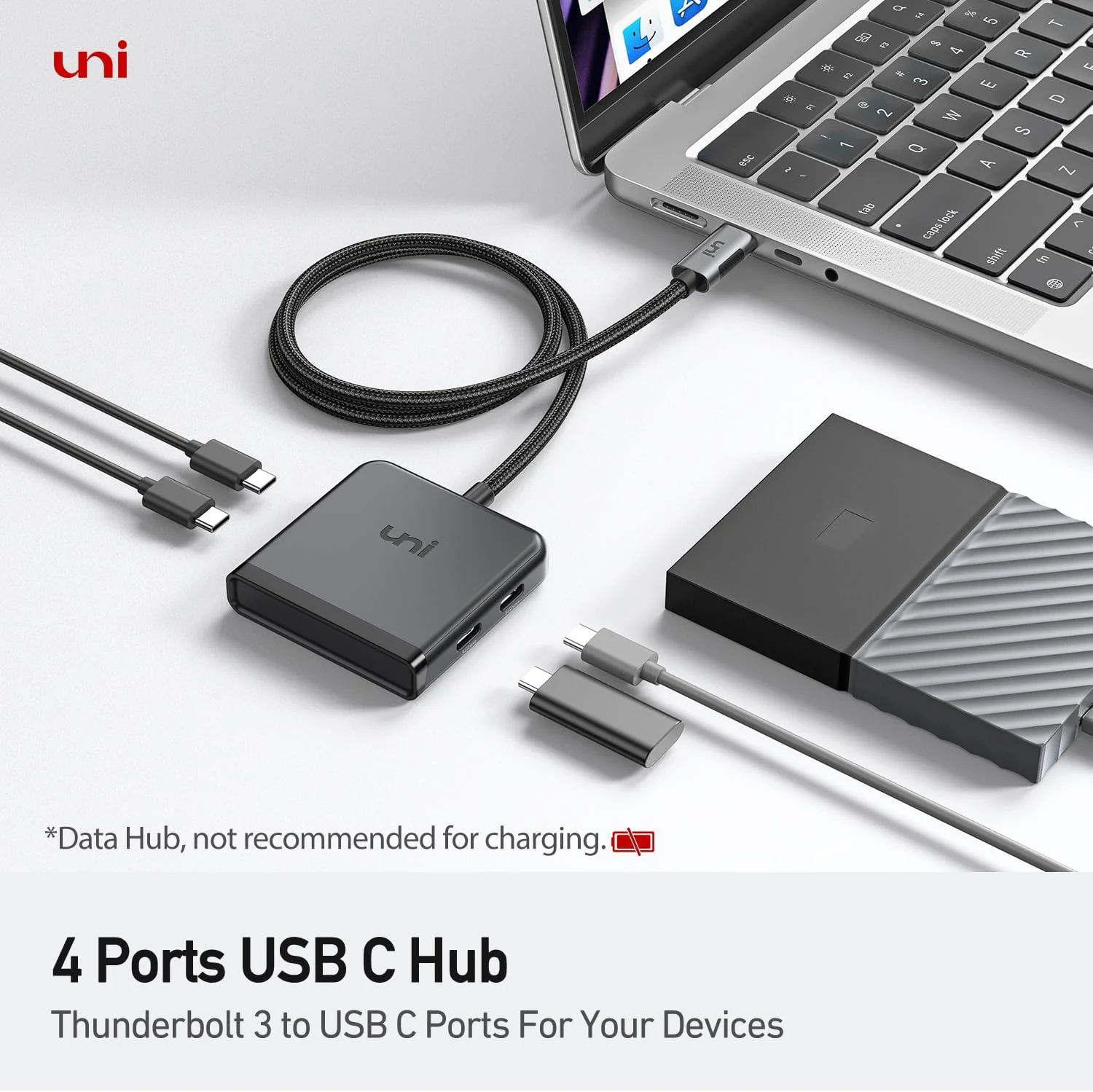 USB-C 10G Hub｜4*USB-C | Ethereal - Image 4