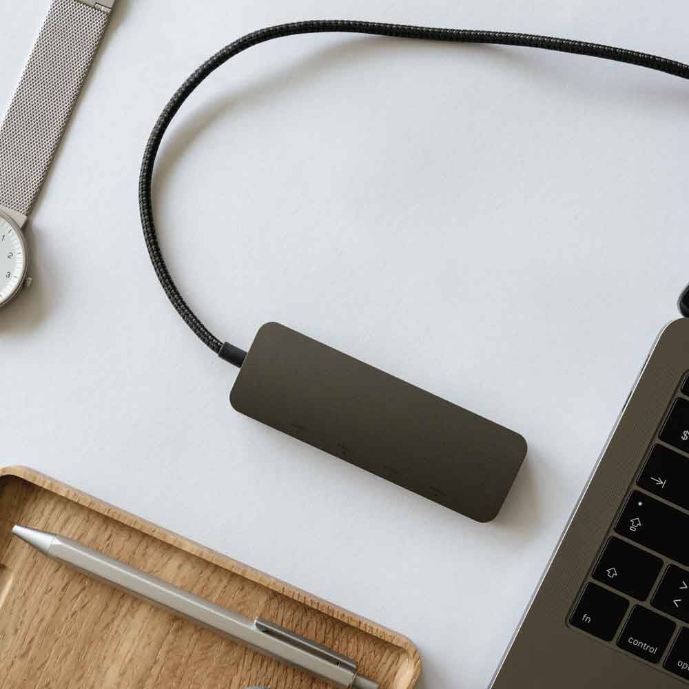 USB-C Hub ( 5 in 1 ) | 4*USB-C+PD | Uflat - Image 5