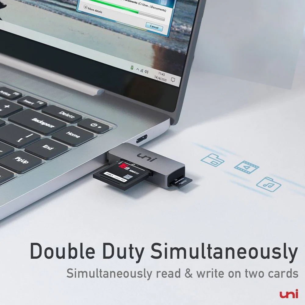 USB-A to SD/MicroSD Card Reader | UHS-I | PIXEL - Image 4