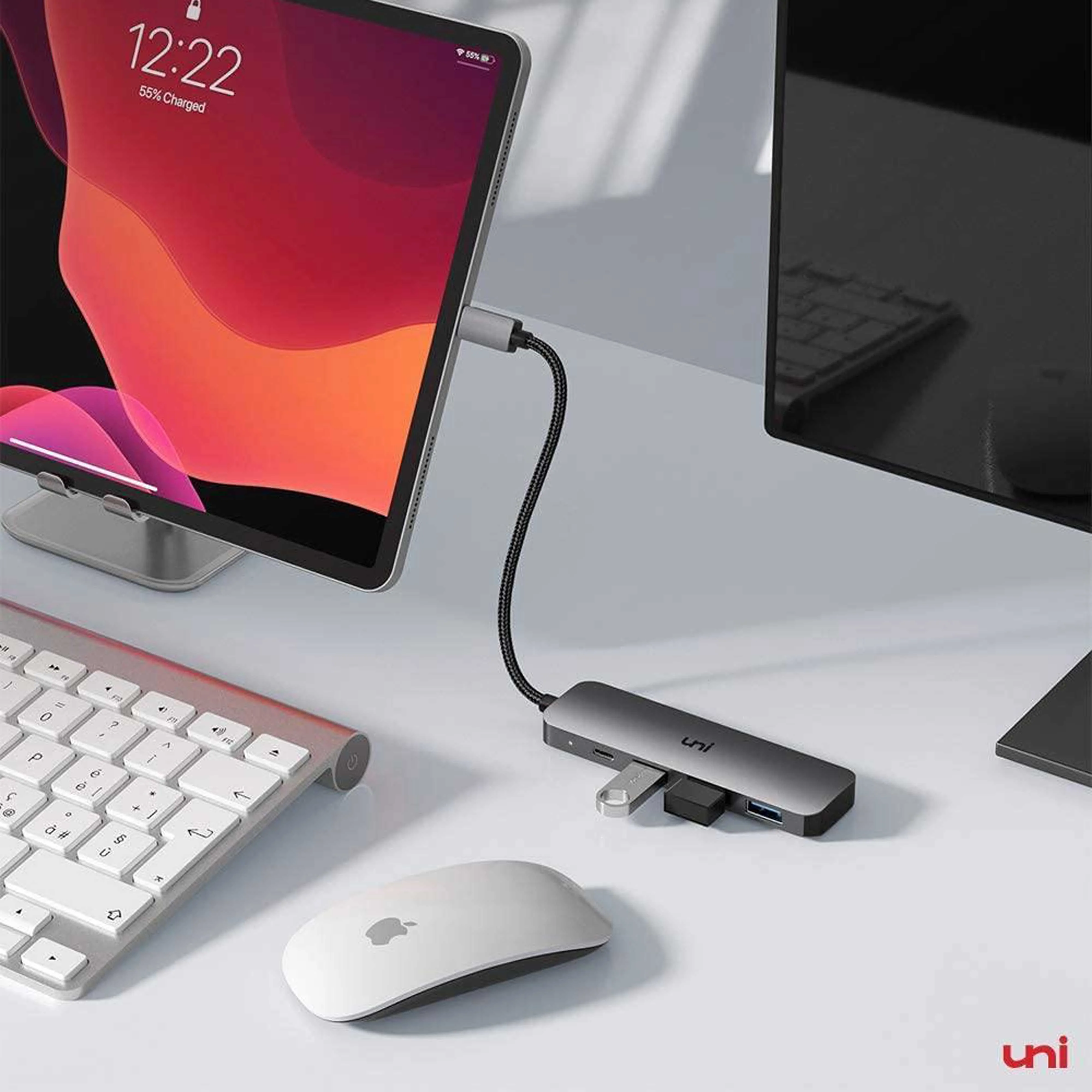 USB-C Hub ( 4 in 1 ) | PD | Uflat - Image 5