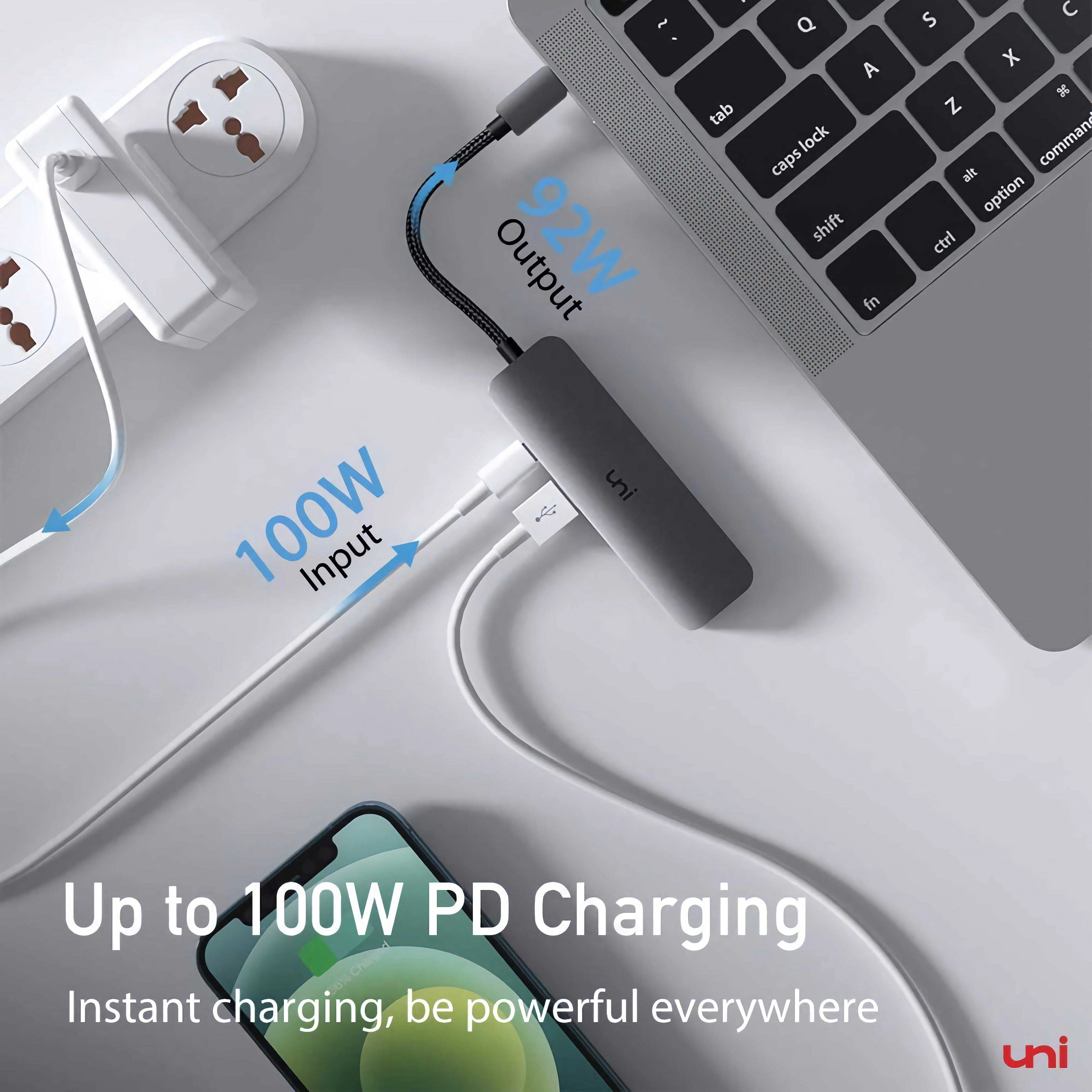 USB-C Hub ( 4 in 1 ) | USB 3.0 | Uflat - Image 4