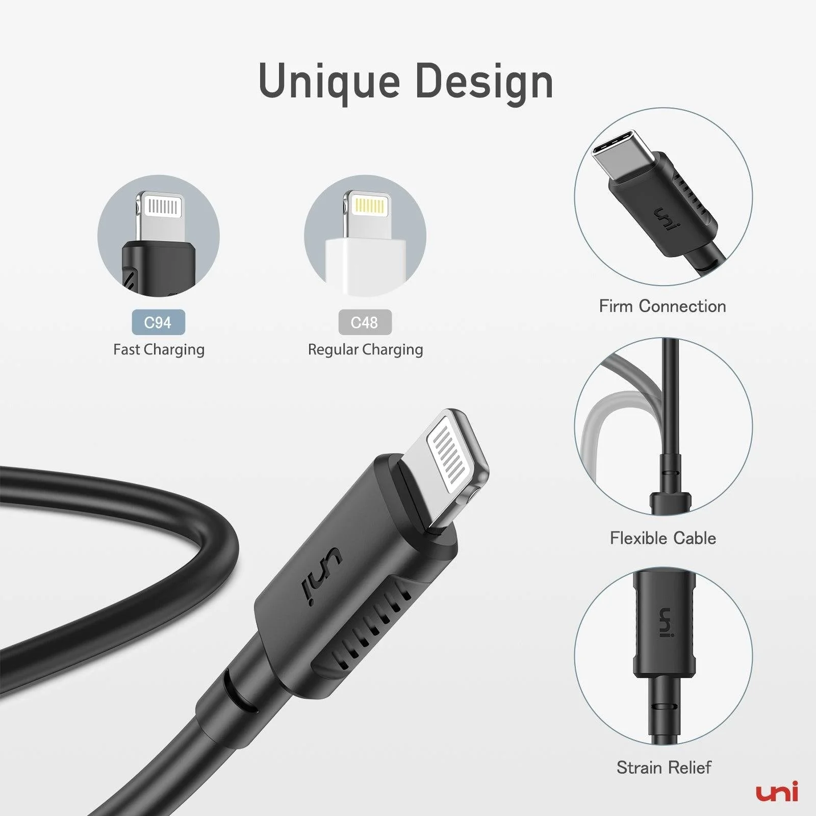 USB-C to Lightning Cable | LIGHTNING - Image 4
