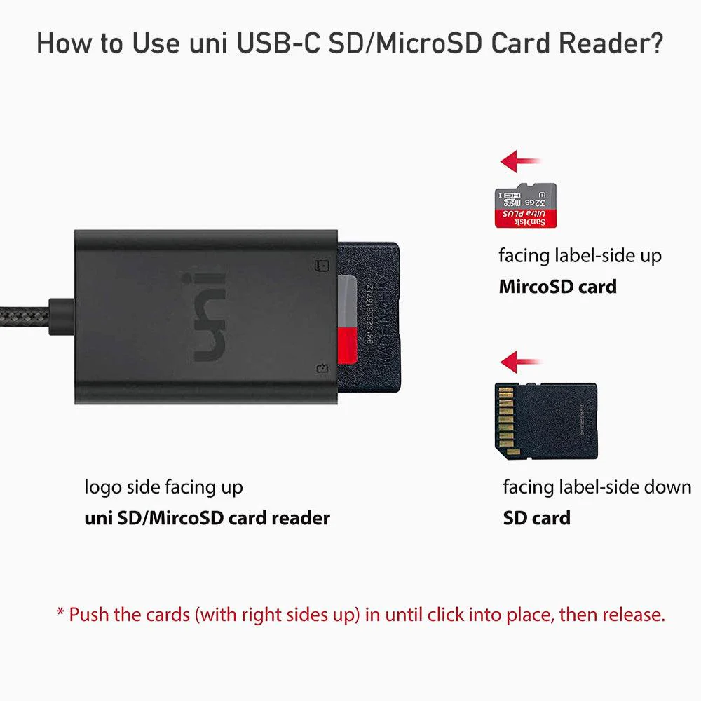 USB-C to SD/MicroSD Card Reader | UHS-I | PIXEL - Image 6