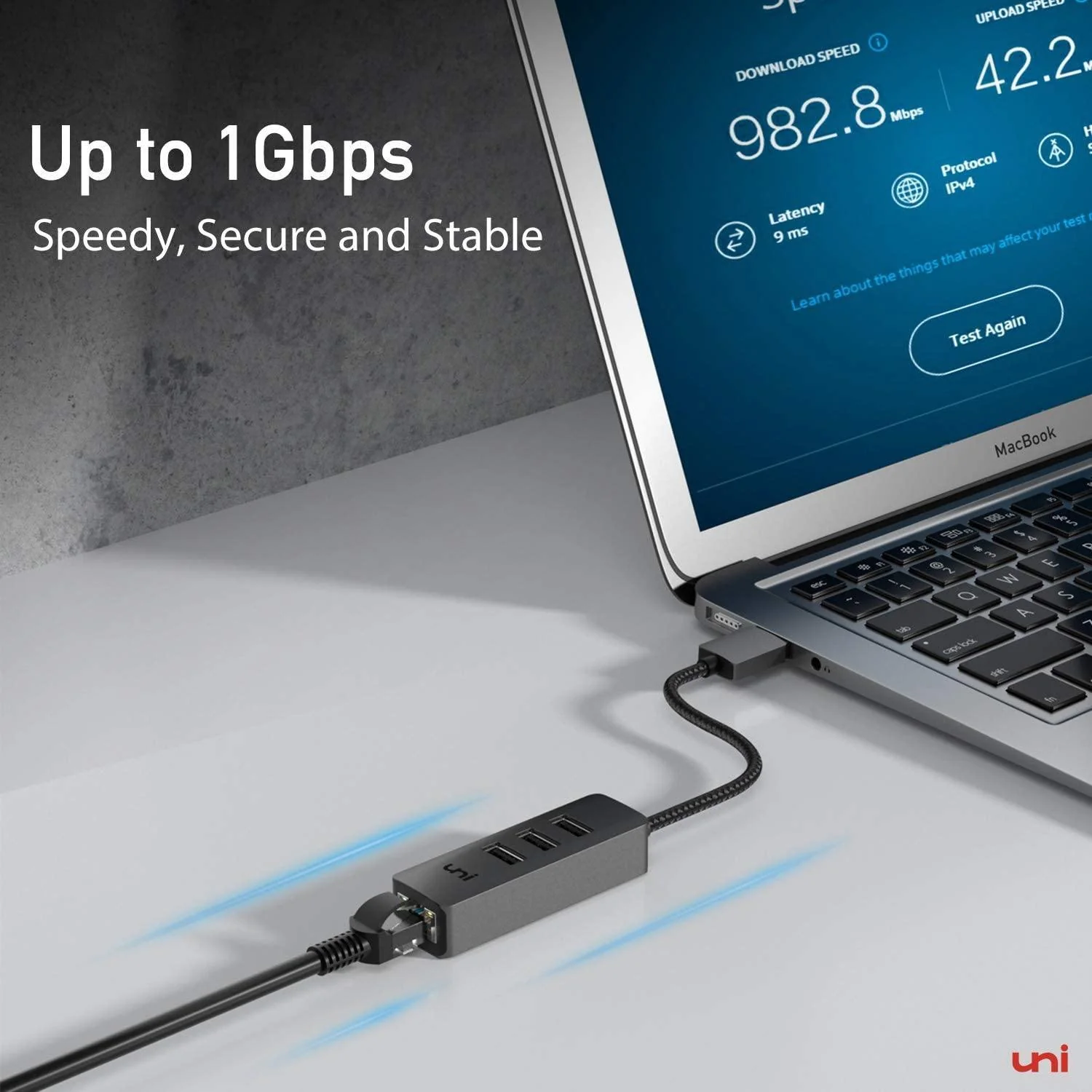 USB-A Hub ( 4 in 1 ) | USB 3.0 | Unet - Image 4